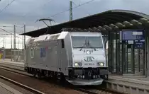 Wie aus dem Ei gepellt erschien am 15.12.11 185 562 der ITL im Bahnhof Bitterfeld. Sie war vom Werk Dessau aus auf Probefahrt.