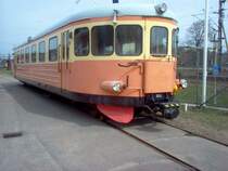 SJ-shienen-bus, BR YB. Sveriges J�rnv�gsmuseum, �ngelholm, 1. Mai 2006