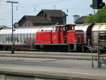 363 123 beim Umsetzen auf Gleis 8 des Plattlinger HBF. 2.5.2006