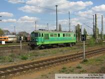 Eine ST43-185 f�hrt hier gerade in den Bhf Frankfurt Oder. Die Lok ist die Abl�sung f�r die BR 115 346, die den D-Zug nach Moskau, bis FFO gezogen hat.