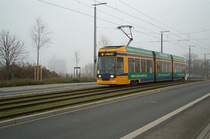 Stra�enbahn in Leipzig am 04.12.2002
