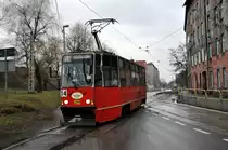 Konstal 105Na Wagen: 284 in Katowice Szopienice (04.01.2012)