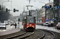 Konstal 105Na Wagen: 552 in Katowice Zawodzie (04.01.2012)
