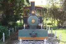 Die TPI-Wang Khapi No.8 (ex Bang Bua Thong Line, B1't-n2, Baguley/UK, Bauj. 1921, Fabr.Nr. 2009) am 26.Oktober 2011 in Wang Khapi. Die Wasserk�sten und das Originalf�hrerhaus wurden f�r die TPI-Ko Kha No.2 verwendet, welche sich nun im im letzten Winkel des Lampang Technical College befindet.
