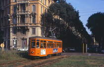 Mailand Peter Witt Tw 1889 an der Piazza Virgilio, 24.08.1992.