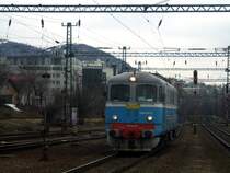 Floyd 0600 001-5 f�hrt am Bahnhof Budapest-Kelenf�ld durch, am 20. 02. 2010. 