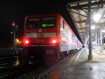 Am 22.01.2012 fuhr 112 139 mit ihrem Zug (OTTO HAT ZUGKRAFT)die RB 29 (RB 27568)von Stendal nach Salzwedel.
