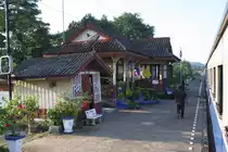 Ban Dan Station, Blickrichtung Chiang Mai am 26.Oktober 2011.