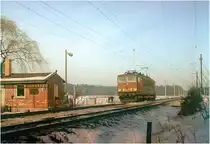 Lz nach Elsterwerda am Posten 63 in R�ckersdorf 1982