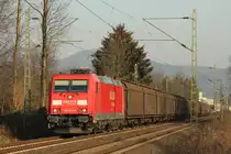 Railion 185 264-9 in Bad Honnef am 1.2.2012