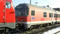 Ein ungew�hnliches Bild im Bahnhof Kronach. Bnrdzf + Bnrz + ABnrz + Bnrz + Bnrdzf + BR 111 als RB Saalfeld (Saale) - Bamberg. Hier zu sehen, der zweite Bnrdzf vor der schiebenden BR 111. 