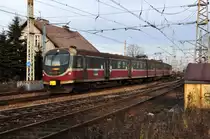 EN57 2056 in Katowice-Ligota (02.01.2012)