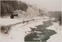 Der n�chste Programmpunkt der “The Railway Touring Company” war heute der  Winterdampf auf der Murtalbahn  - Bespannt mit der U 11  Mauterndorf  (Baujahr 1894) ging es von Murau nach Tamsweg und retour. 
Hintering 7.2.2012

