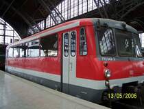 772 342 auf dem Museumsgleis des HBF Leipzig