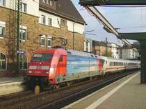 101 029 durchf�hrt an einem IC Worms.