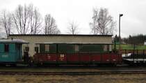 DR 97-23-16 GGw abgestellt im Bf M�geln; 02.01.2012