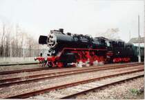 Ausfahrt aus Bhf.Zw�nitz Ostersonntag 1999