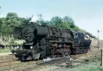 52 8052-4 L�bbenau im Mai 1977, hatte an diesem Tag Rangierdienst