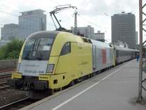 ES 64 U2-046 der Abellio Rail wartet in Essen Hbf auf ihre r�chfahrt nach Hagen Hbf. 18.5.06
