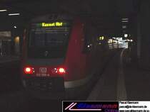 DB VT 612  RegioSwinger  am 21. 12. 2002 in Kassel-Wilhelmsh�he