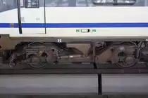 Drehgestell des SRTET-Triebwagen 2031 am 10.März 2012 in der Station Lat Krabang.

