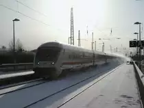 IC 2212 Koblenz-Binz,am 02.Februar 2012,erreichte Bergen/R�gen.