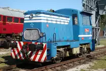 T211.0823 (Bj. 1961), urspr�nglich Industrielok im Tagebau-Betrieb, seit 1984 dient als Rangierlok des ČSD/�SR-Eisenbahnmuseums Bratislava-v�chod/Pre�burg-Ostbf., 24.09.2011