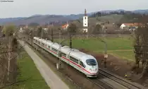 403 031-8  Westerland  als ICE 207 (K�ln Hbf-Basel SBB) bei Denzlingen 17.3.12