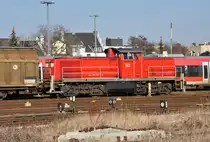 294 655-6 bei Rangierarbeiten im Bf Euskirchen - 07.02.2012