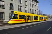 Tango mit der Betriebsnummer 159 auf der Linie 10 kurz vor der Haltestelle Heuwaage. Die Aufnahme stammt vom 16.03.2012.

