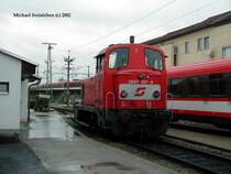 2067 107-9 am 30.Oktober 2002 in der Traktion Wien S�d