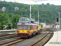 CD-Oberleitungsrevisionstriebwagen MVTV2-047 in Decin (Tetschen-Bodenbach), 18.05.2006
