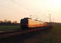 Sun down auf der Kbs 465....im Gegenlicht der Abendsonne n�hert sich der 425 28-6 und der 425 530-3 der Noithausener Kurve auf der Linie RE 8 nach Koblenz.....nur noch wenige Minuten und Grevenbroich ist erreicht.22.3.2012