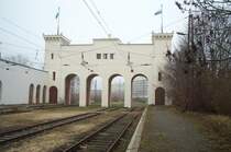Leipzig Bayerischer Bahnhof am 04.12.2002
Leider ist der Bahnhof schon au�er Betrieb