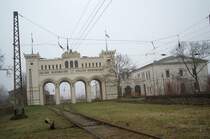 Leipzig Bayerischer Bahnhof am 04.12.2002
Leider ist der Bahnhof schon au�er Betrieb