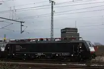 Die MRCE ES 64 F4-107 stand am 18.3.12 abgestellt in M�nchengladbach Hbf.