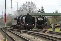 Am 31.03.2012 feierte die EB ihr 100-j�hriges Bestehen.Zum Tag der offenen T�r im Betriebshof fanden mit der Meininger 50 3501 F�hrerstandsmitfahrten statt,44 0093 stand nicht Betriebsf�hig zur Besichtigung.