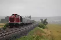 211 019 mit ihrem Sonderzug nach Altenbeken am 03.07.2011 kurz vor Stadtoldendorf
