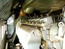 14D40 Zweitakt-Turbodiesel der 220 336 in Sta�furt. 