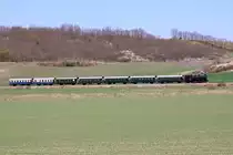 NLB 93.1420 am 09.April 2012 mit dem SR 14679 zwischen Prinzendorf-Rannersdorf und Hauskirchen.