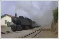 Abfahrt des GmP mit 442.59 in Arbaroba. (02.02.2012)