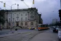 Potsdam VIP SL 94 (KT4D 0124) Platz der Einheit im April 1993. - Scan eines Diapositivs. Film: AGFA Agfachrome 200 RS. Kamera: Leica CL.