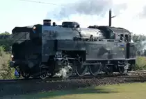 In den d�nischen Herbstferien veranstaltet das d�nische Eisenbahnmuseum in Odense regelm��ig Dampfzugfahrten nach Nyborg. Am 16.10.2010 setzt S 736 in Nyborg um.