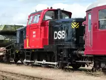 Anl��lich der  Thomas Tage  am 20.05.2011, war Museumslok MH 322 im Au�engel�nde des d�nischen Eisenbahnmuseums in Odense abgestellt.