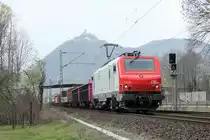 CB Rail E37 517 i.E. f�r Captrain am 29.3.2012 in Rh�ndorf 