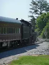 Bei der R�ckkehr in die Station Grand Junction es geht erst mal ins Wende-Dreieck (Chattanooga, 30.5.09)