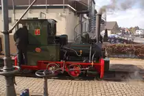 So nun auch von mir ein Foto der Gast Nr.5,nur bei mir steht sie am Wasserkran....8.4.2012
