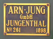 Fabrikschild der 99 5902