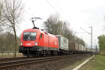 �BB 1016 022-4 am Wenzel in Rh�ndorf am 29.3.2012 