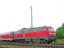 BR 218 424 durchf�hrt als Nachl�ufer am 30. Mai 2005 Gau-Algesheim.